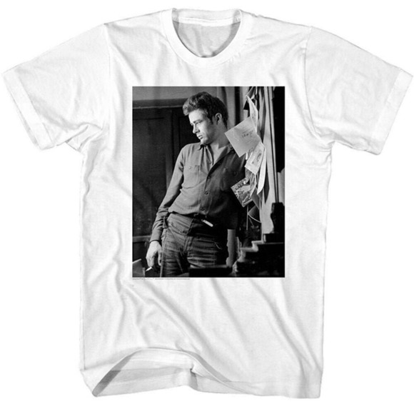 Angel H Other - JAMES DEAN Shirt Coolest Lean Hollywood Actor Legend Graphic Tees